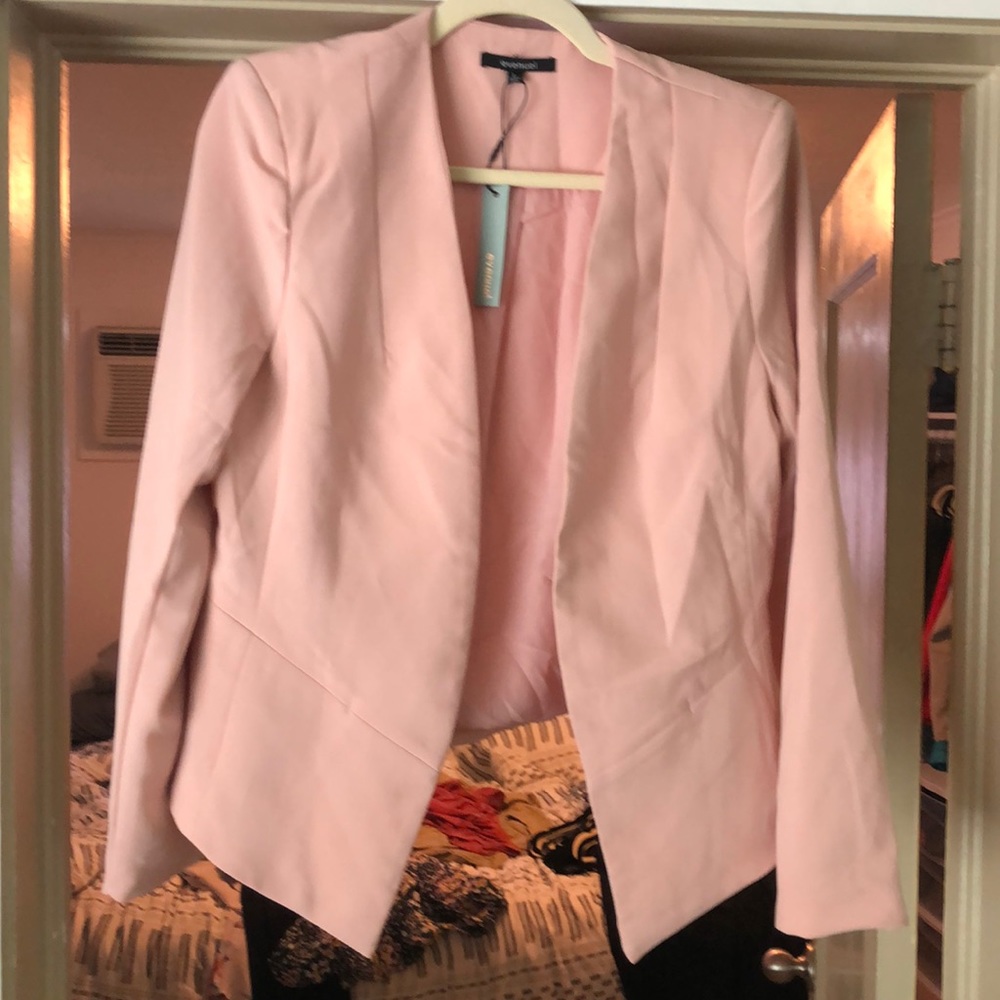Blush Pink Blazer